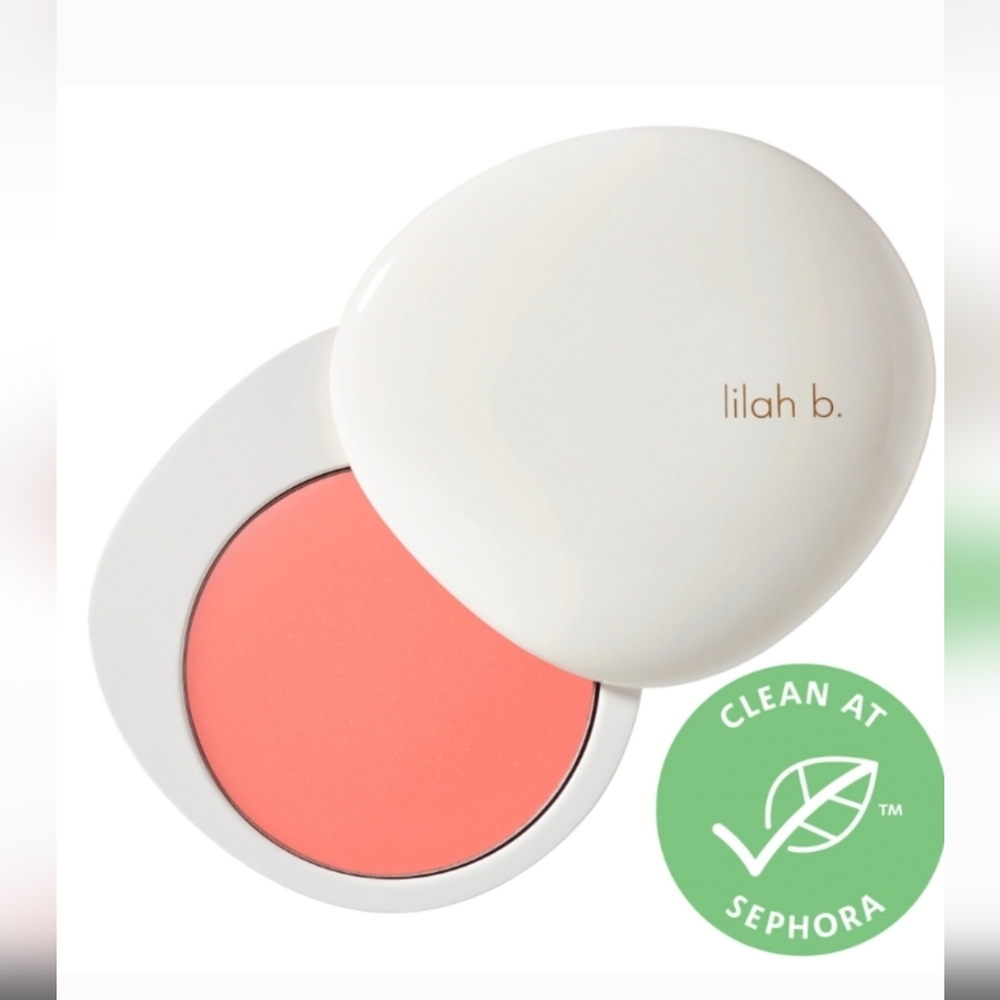 Lilah B. Tinted Lip Balm in B. Demure Coral Soft Pink